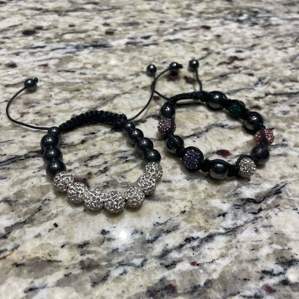 Elegant Beaded Bracelets Set